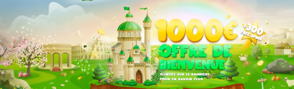 Offre de bienvenue au WinOui casino