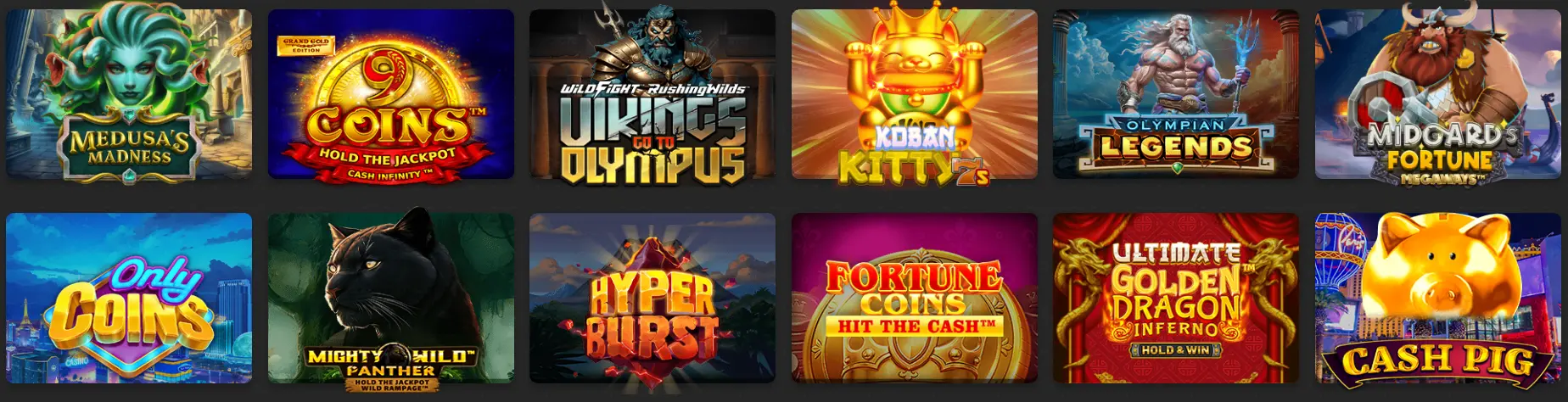 Jeux de Win au Winoui Casino