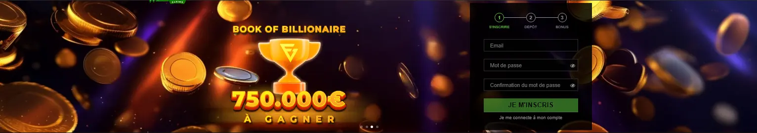 Book of billionaire au WinOui
